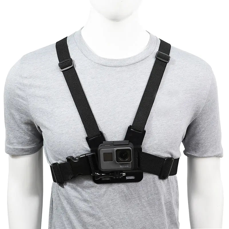 Chest Strap Mount Belt for Gopro Hero 9 8 7 6 5 4 Insta360 R X2  OSMO Action Camera Harness for Go Pro SJCAM EKEN Accessories