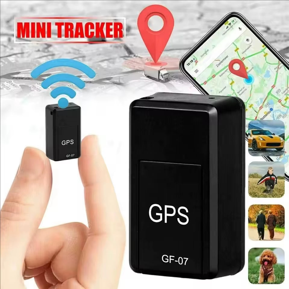 Mini Portable Gps Tracking Device Gf07 Car Gps Tracker Vehicle Gps Locator Strong Magnetic Anti-Lost Precise Gps Position App