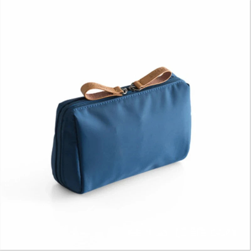 Waterproof Portable Women Makeup Bag Cosmetic Bag Coin Pouch Storage Bag Mini Lipstick Bag Small Bag Toiletry Bag Organizer Case