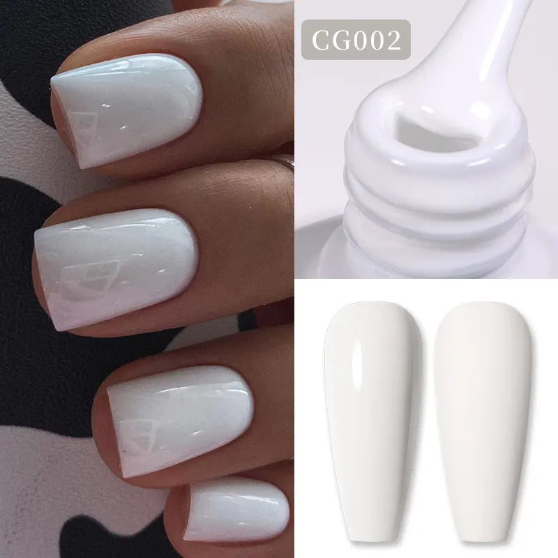 Jelly Nude Gel Nail Polish 10Ml Light Pink Peach Translucent Color UV Light Cure Gel Varnish Nail Art DIY at Home