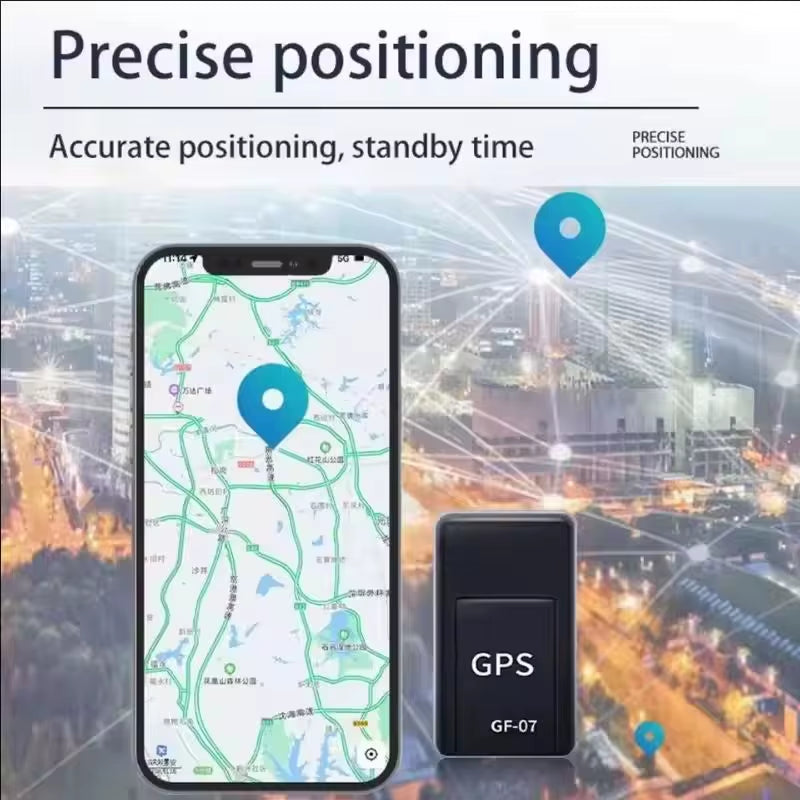 Mini Portable Gps Tracking Device Gf07 Car Gps Tracker Vehicle Gps Locator Strong Magnetic Anti-Lost Precise Gps Position App