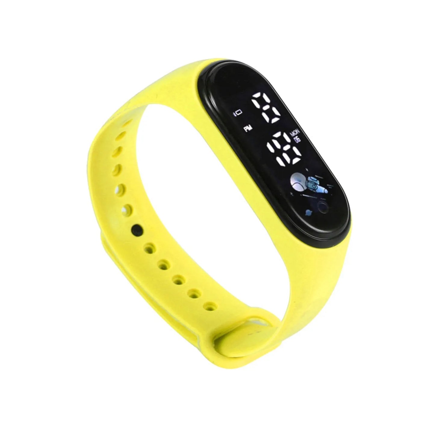 Kawaii Smart Watch for Kids Fashion Outdoor Waterproof Sports Kids' Watches Boy Girls Digital Watches Silicone Montre Enfant