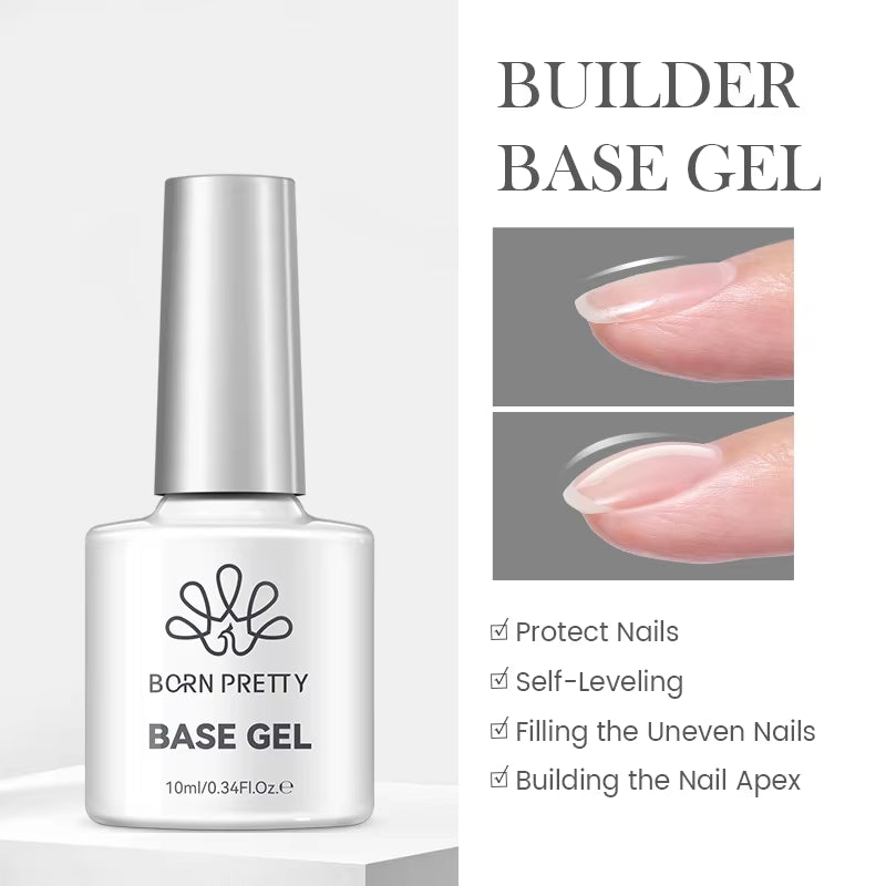 Jelly Nude Gel Nail Polish 10Ml Light Pink Peach Translucent Color UV Light Cure Gel Varnish Nail Art DIY at Home