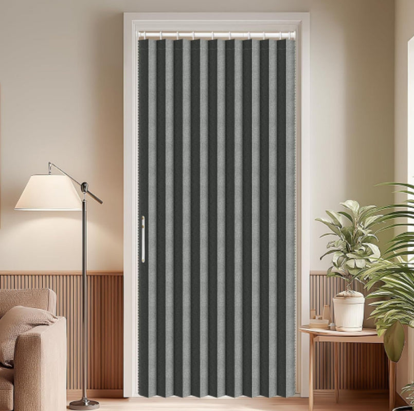 Blackout Accordion Door Invisible Folding Accordion Doors Interior Magnetic Door