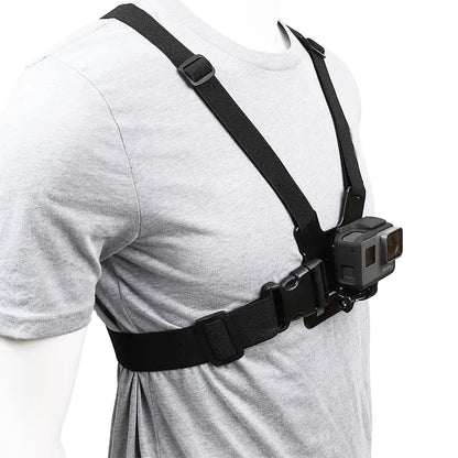 Chest Strap Mount Belt for Gopro Hero 9 8 7 6 5 4 Insta360 R X2  OSMO Action Camera Harness for Go Pro SJCAM EKEN Accessories