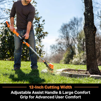 CLGT2412S 24V 12" Cordless String Trimmer 2.0AH Battery & Charger Included